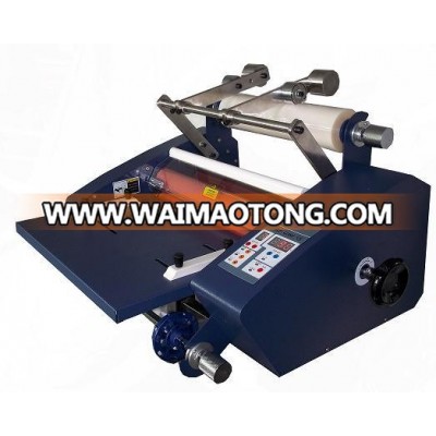 Cold and Hot Roll Heating Lamination Machine with Cutter FM-380c