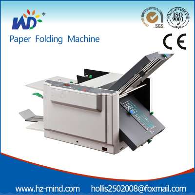 Automatic Paper Folding Machine Wd-298A Desktop Paper Folder Office Equipment